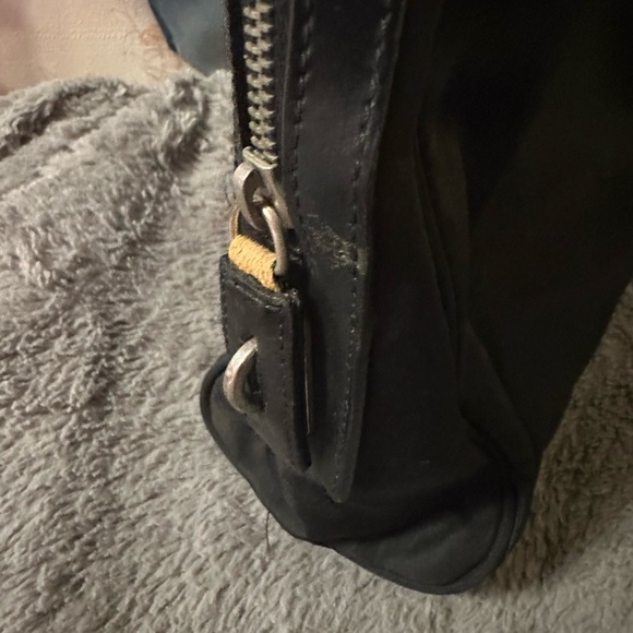 Prada black nylon tote. Great on outside. Needs repair on insider. See all pics - Picture 11 of 11